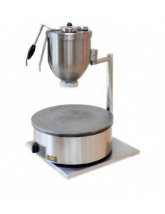 Distri'Crêpes classic on a plate 1 crepe maker