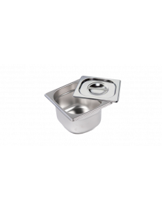 Bac gastro GN 1/6 + couvercle