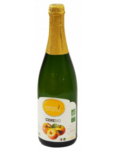 100% pure juice organic cider