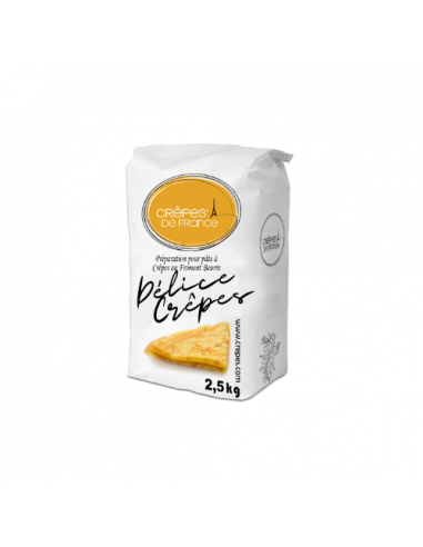 Mix pour crêpes Délice Crêpes - nouvelle recette Végé (sans œufs)