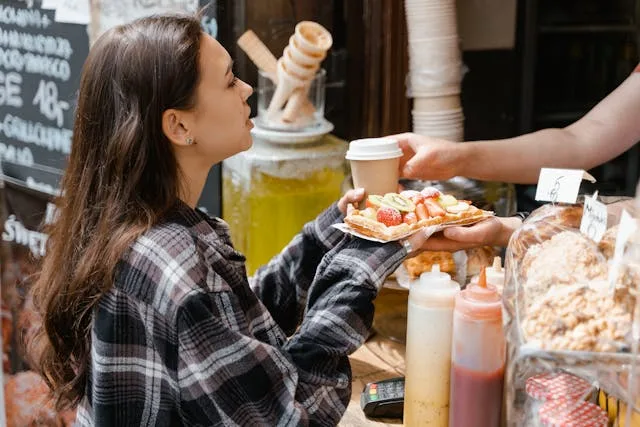 Vendre des cr&ecirc;pes en brocante
