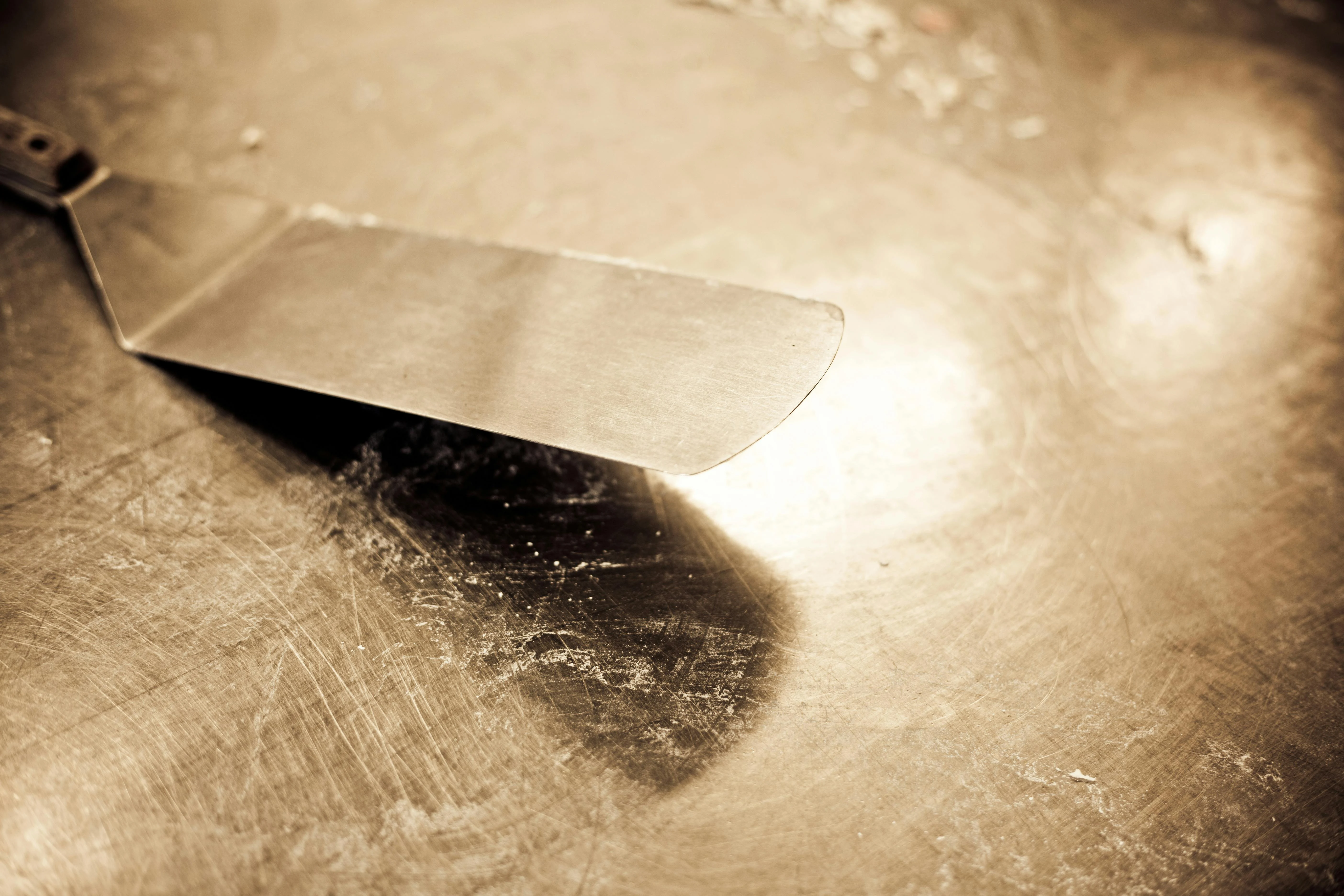 Plan de travail en inox