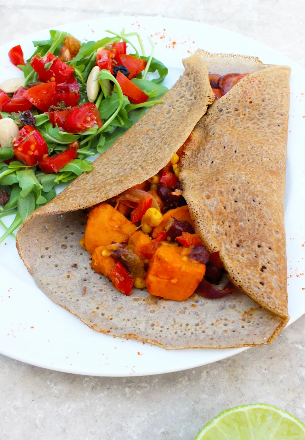 Crêpe mexicaine