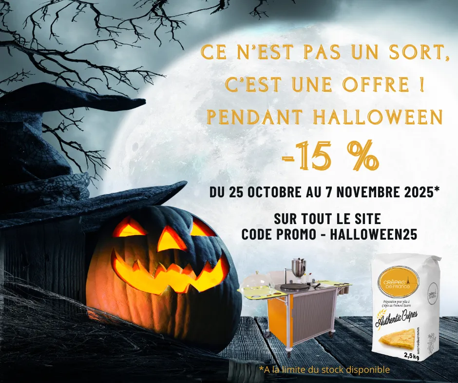 Promo Halloween avec le code HALLOWEEN25
